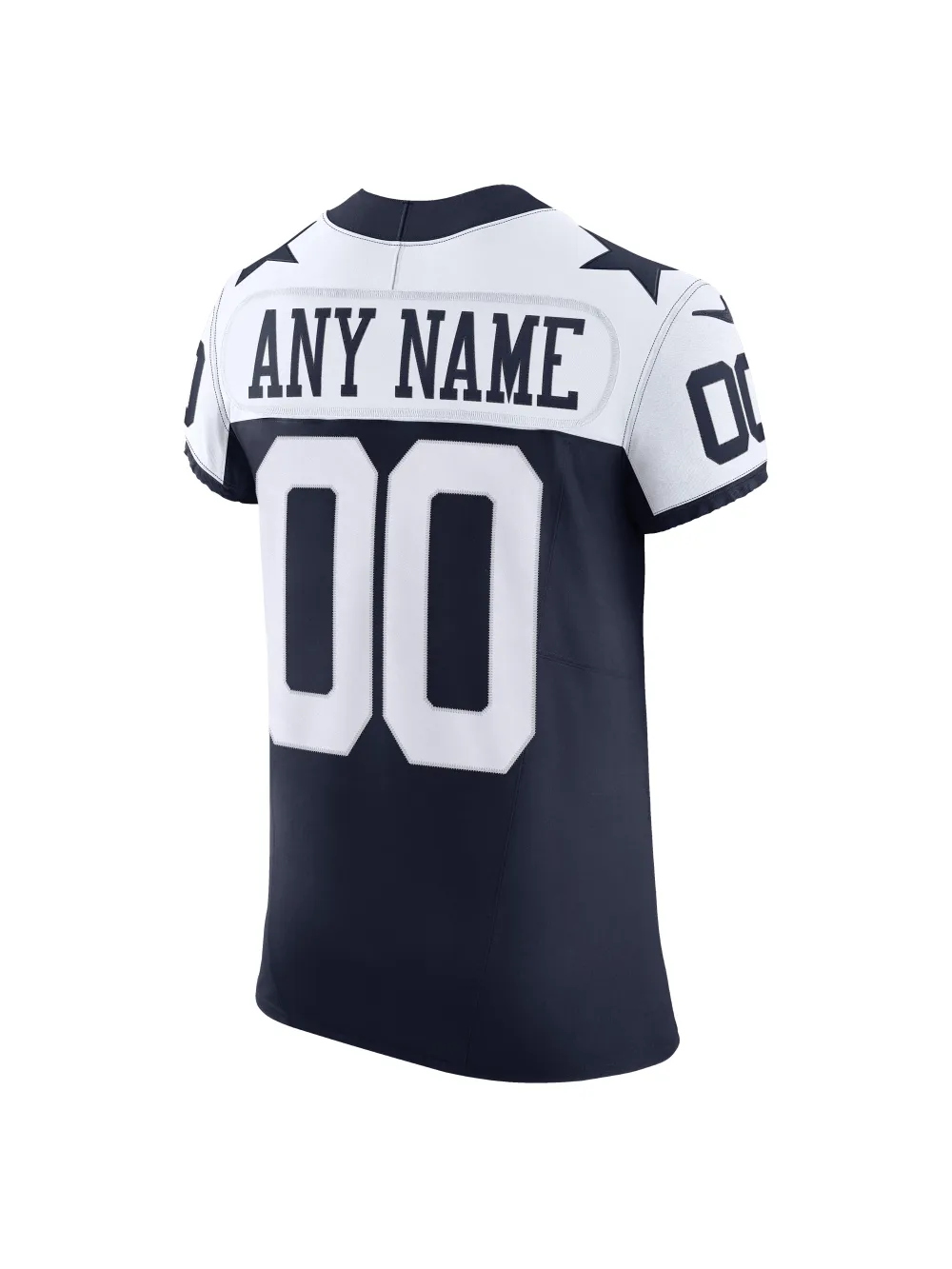 Men's Dallas Cowboys Nike Navy Vapor F.U.S.E. Elite Custom Jersey