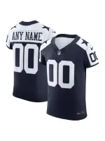 Men's Dallas Cowboys Nike Navy Vapor F.U.S.E. Elite Custom Jersey
