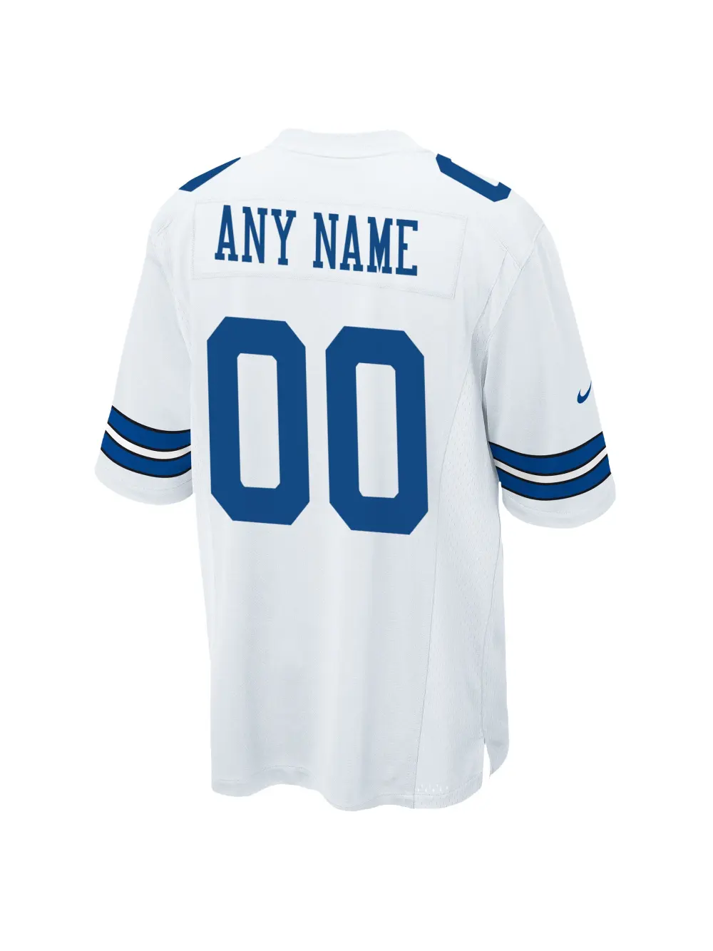 Men's Dallas Cowboys Nike White Custom Game Jersey