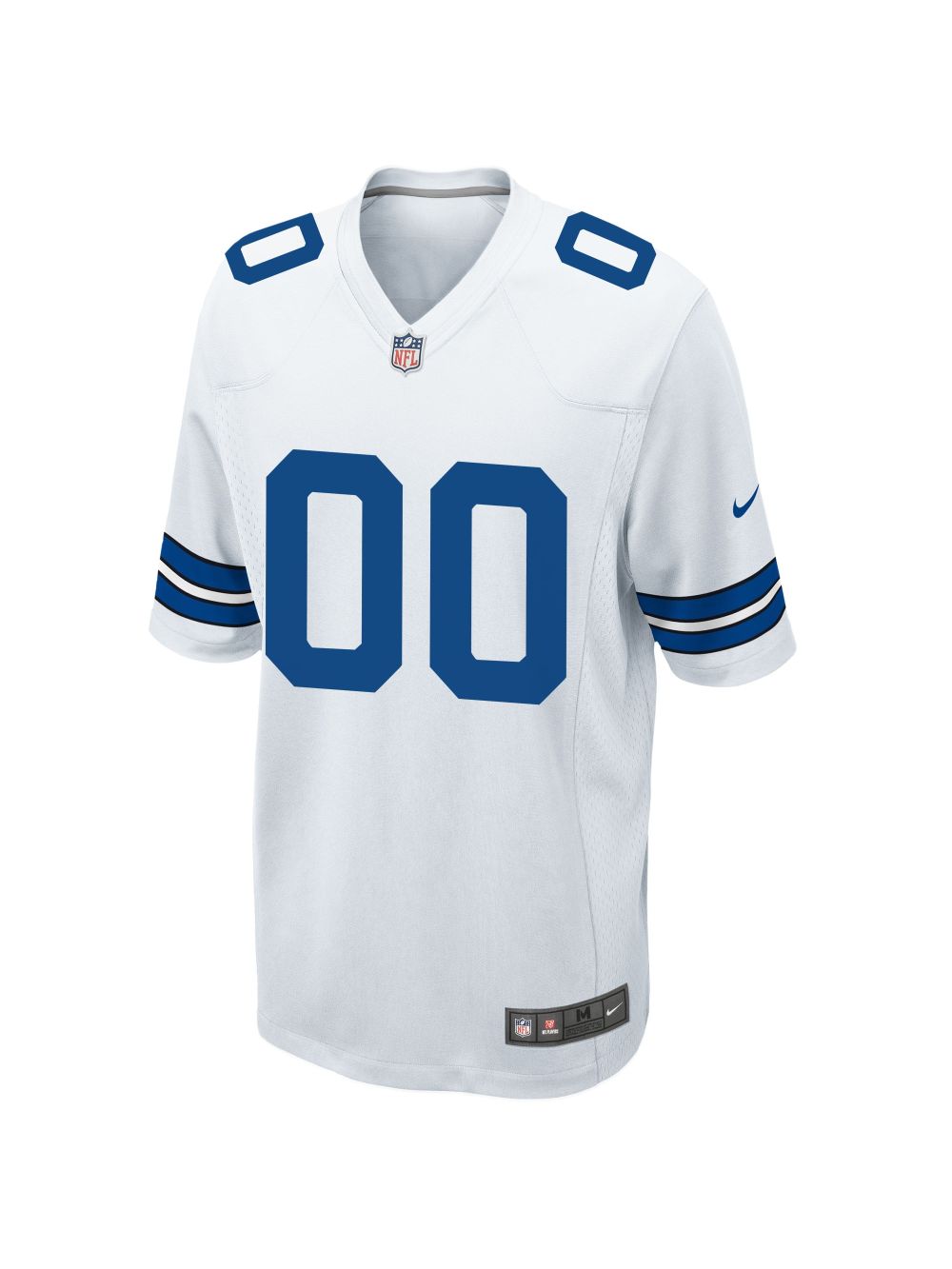 Men's Dallas Cowboys Nike White Custom Game Jersey