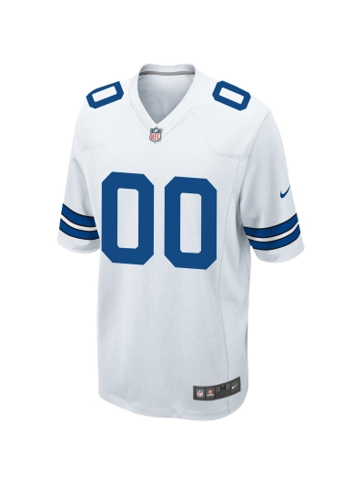 Men's Dallas Cowboys Nike White Custom Game Jersey 02