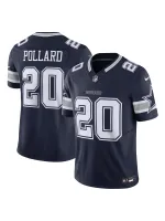 Men's Dallas Cowboys Tony Pollard Nike Navy Vapor F.U.S.E. Limited Jersey