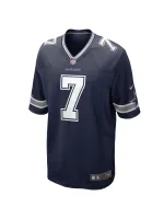 Men's Dallas Cowboys Trevon Diggs Nike Navy Game Jersey