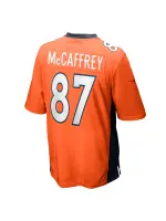 Men's Denver Broncos Ed McCaffrey Nike Orange Game Retired Jersey