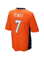 Men's Denver Broncos John Elway Nike Orange Game Retired Player Jersey