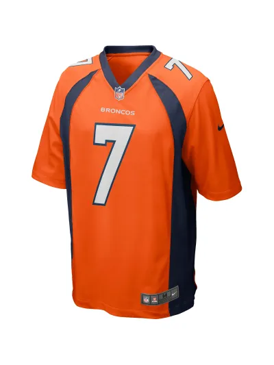 Men's Denver Broncos John Elway Nike Orange Game Retired Player Jersey 02