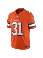 Men's Denver Broncos Justin Simmons Nike Orange Vapor FUSE Limited Jersey