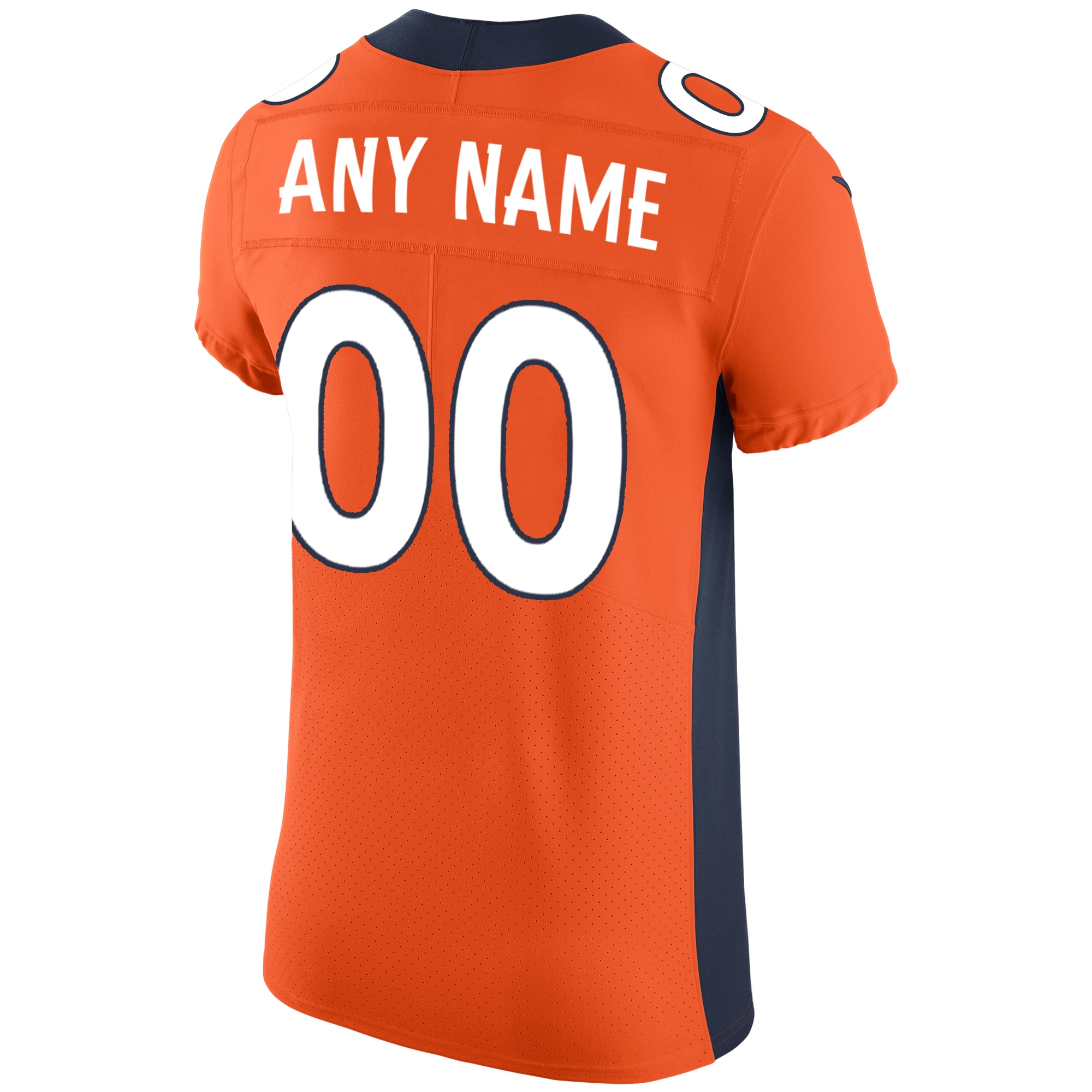 Men's Denver Broncos Nike Orange Vapor Untouchable Custom Elite Jersey