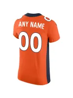Men's Denver Broncos Nike Orange Vapor Untouchable Custom Elite Jersey