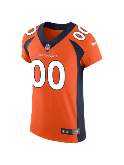 Men's Denver Broncos Nike Orange Vapor Untouchable Custom Elite Jersey 02
