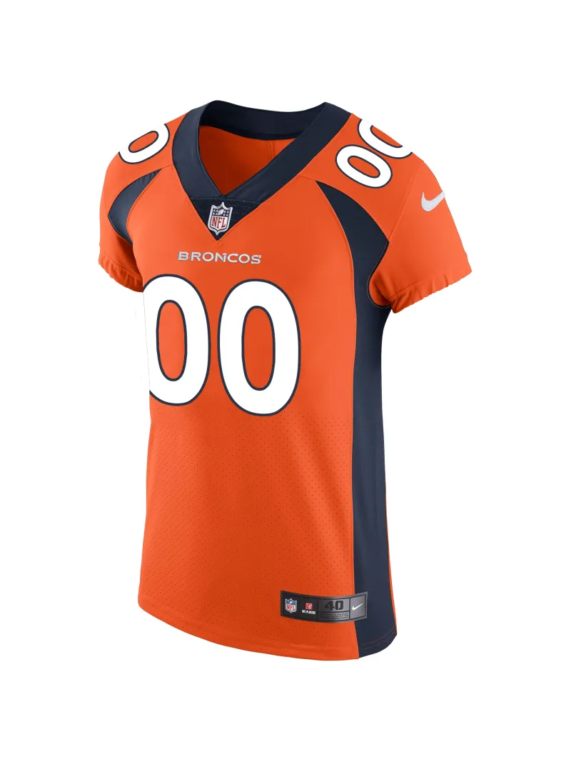 Men's Denver Broncos Nike Orange Vapor Untouchable Custom Elite Jersey