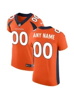 Men's Denver Broncos Nike Orange Vapor Untouchable Custom Elite Jersey