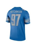 Men's Detroit Lions Aidan Hutchinson Nike Blue Legends Jersey