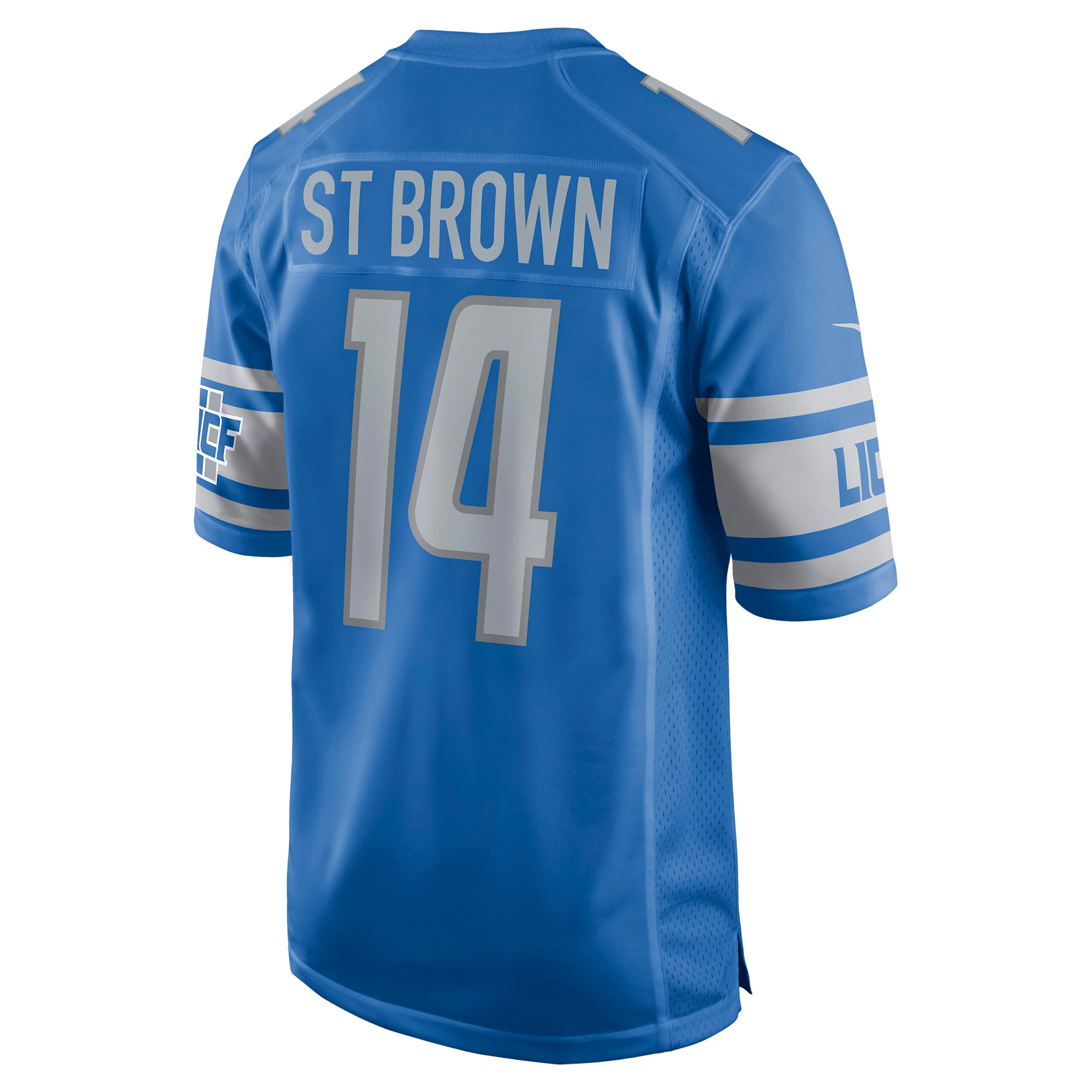 Men's Detroit Lions Amon La St. Brown Nike Blue Jersey