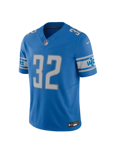 Men's Detroit Lions D'Andre Swift Nike Blue Vapor FUSE Limited Jersey 02