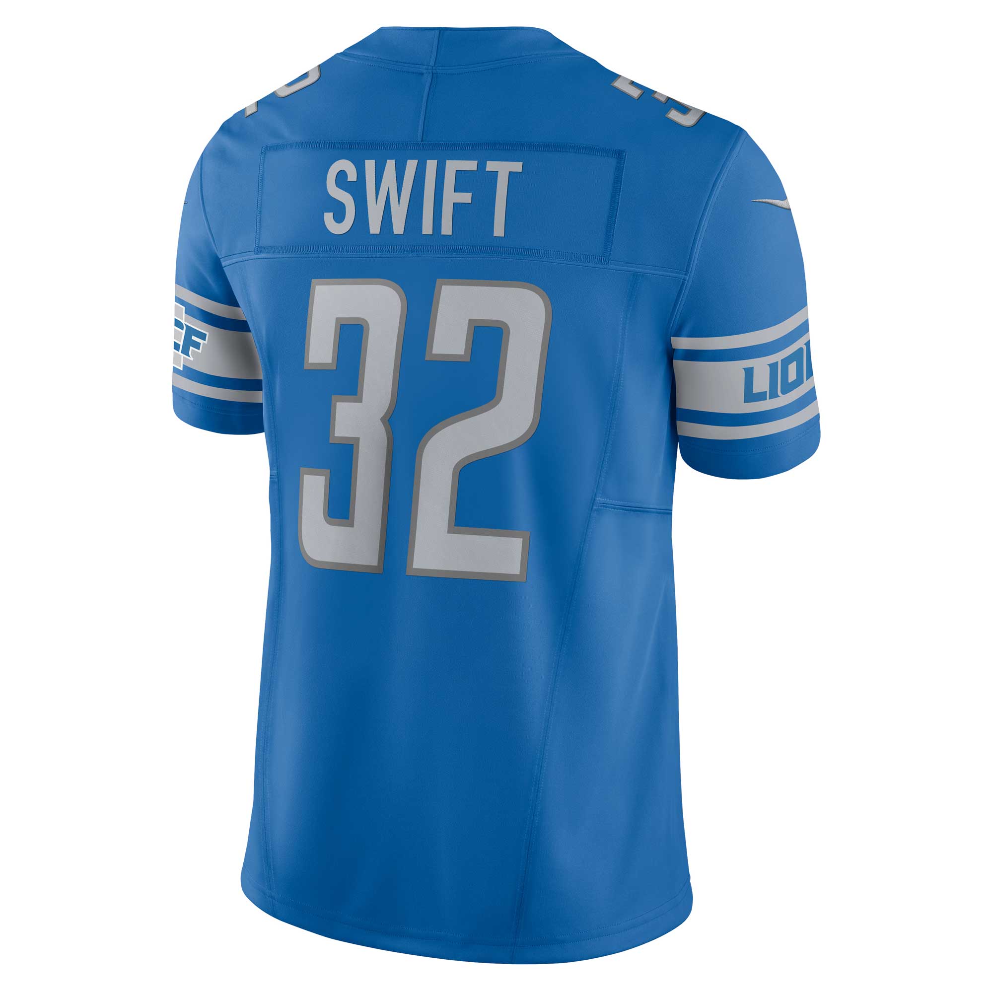 Men's Detroit Lions D'Andre Swift Nike Blue Vapor FUSE Limited Jersey