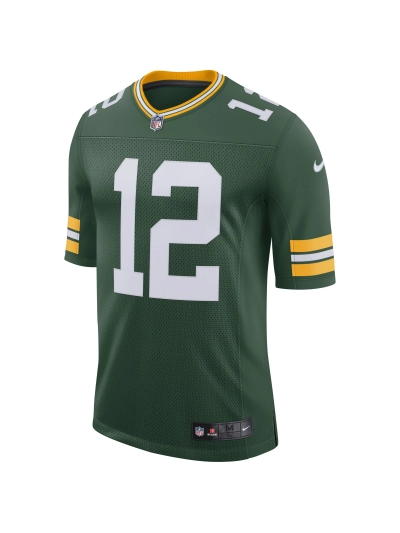 Men's Green Bay Packers Aaron Rodgers Nike Green Classic Limited Player Jersey 02