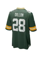 Men's Green Bay Packers AJ Dillon Nike Green Player Jersey