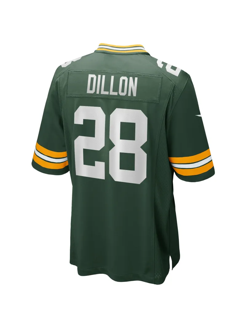 Men's Green Bay Packers AJ Dillon Nike Green Player Jersey