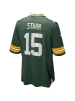 Men's Green Bay Packers Bart Starr Nike Green Retired Players Game Jersey