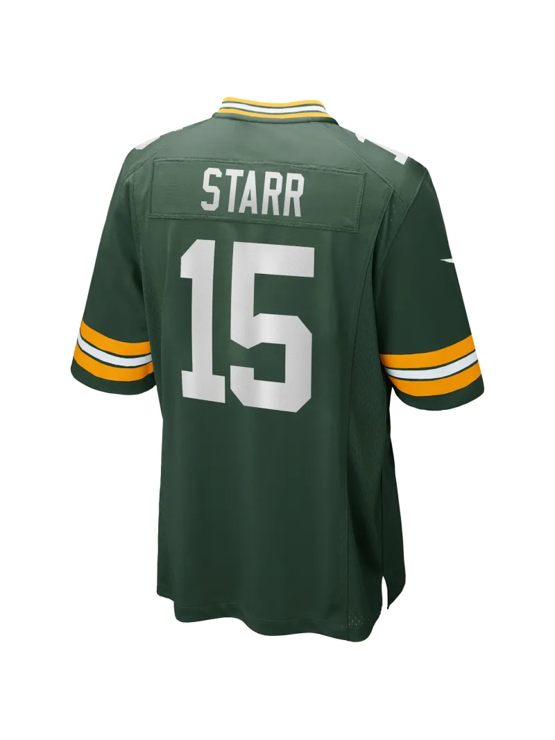 Men's Green Bay Packers Bart Starr Nike Green Retired Players Game Jersey