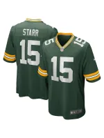 Men's Green Bay Packers Bart Starr Nike Green Retired Players Game Jersey