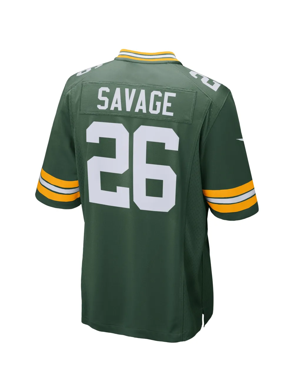 Men's Green Bay Packers Darnell Savage Nike Green Game Jersey