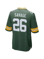 Men's Green Bay Packers Darnell Savage Nike Green Game Jersey