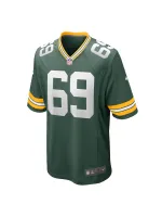 Men's Green Bay Packers David Bakhtiari Nike Green Game Team Jersey