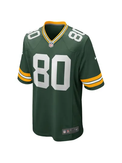 Men's Green Bay Packers Donald Driver Nike Green Game Retired Player Jersey 02