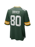 Men's Green Bay Packers Donald Driver Nike Green Game Retired Player Jersey