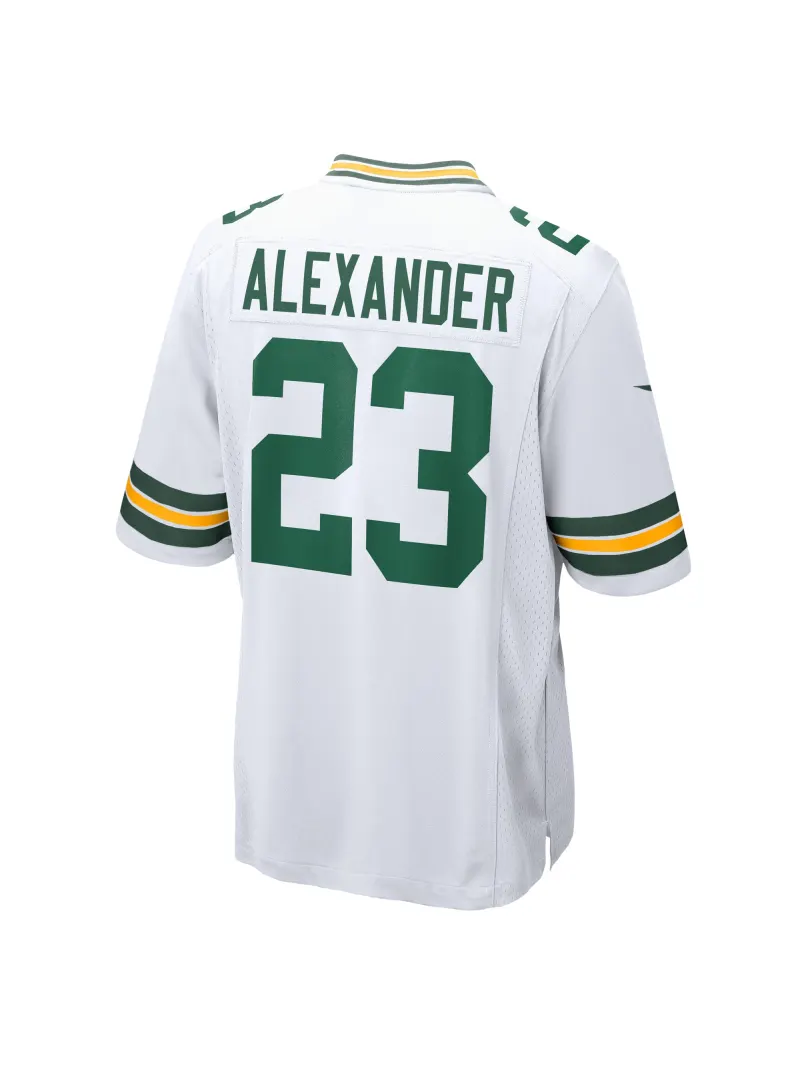 Men's Green Bay Packers Jaire Alexander Nike White Player Jersey
