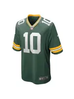 Men's Green Bay Packers Jordan Love Nike Green Players Game Jersey