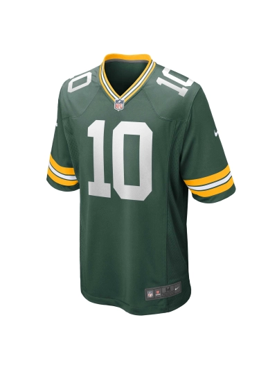 Men's Green Bay Packers Jordan Love Nike Green Players Game Jersey 02