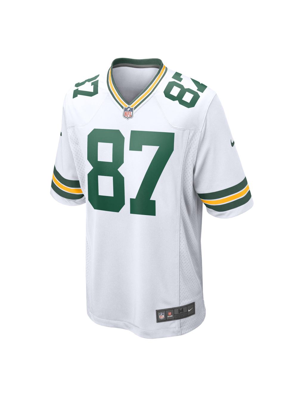 Men's Green Bay Packers Romeo Doubs Nike White Player Jersey