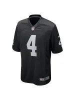 Las Vegas Raiders Aidan O'Connell Nike Black Game Jersey