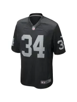 Las Vegas Raiders Bo Jackson Nike Black Game Retired Jersey