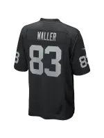Las Vegas Raiders Darren Waller Nike Black Player Jersey