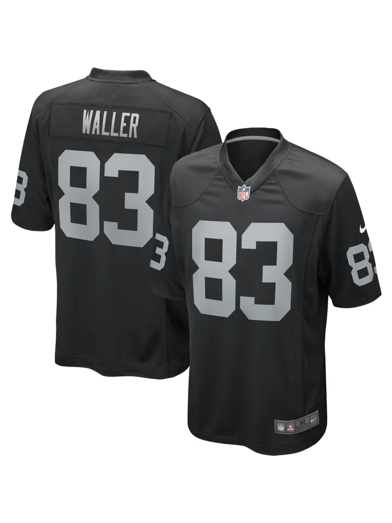 Las Vegas Raiders Darren Waller Nike Black Player Jersey
