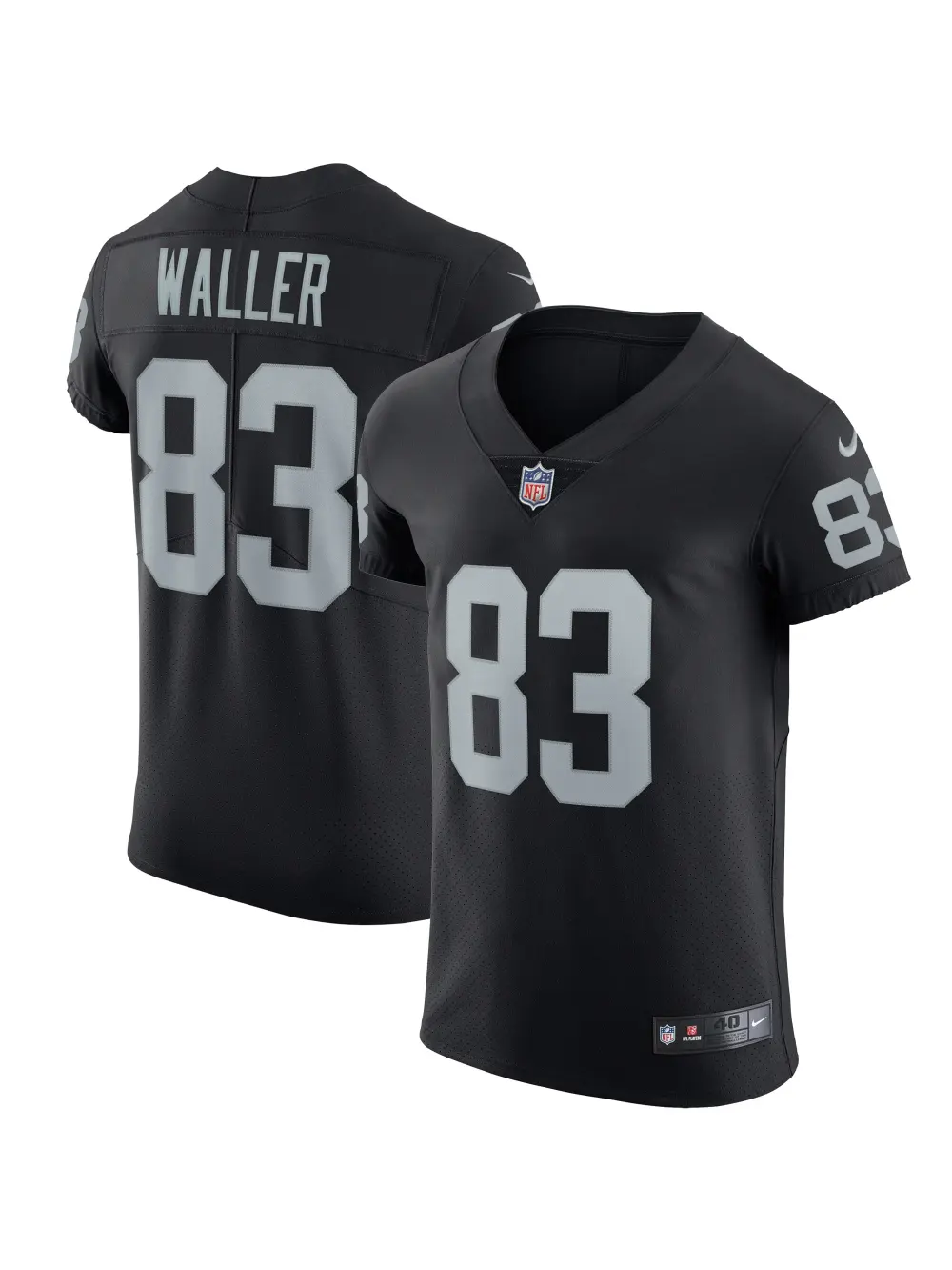 Las Vegas Raiders Darren Waller Nike Black Vapor Elite Jersey