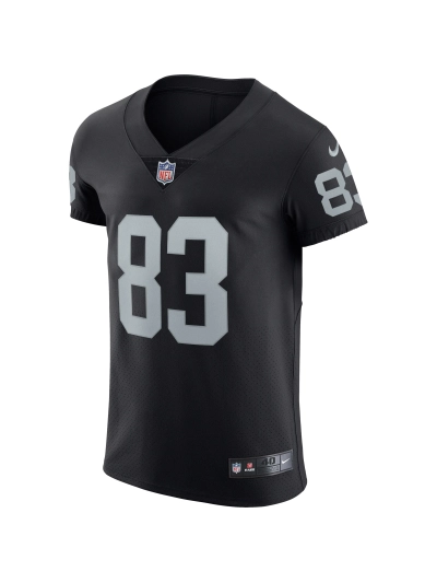 Las Vegas Raiders Darren Waller Nike Black Vapor Elite Jersey 02