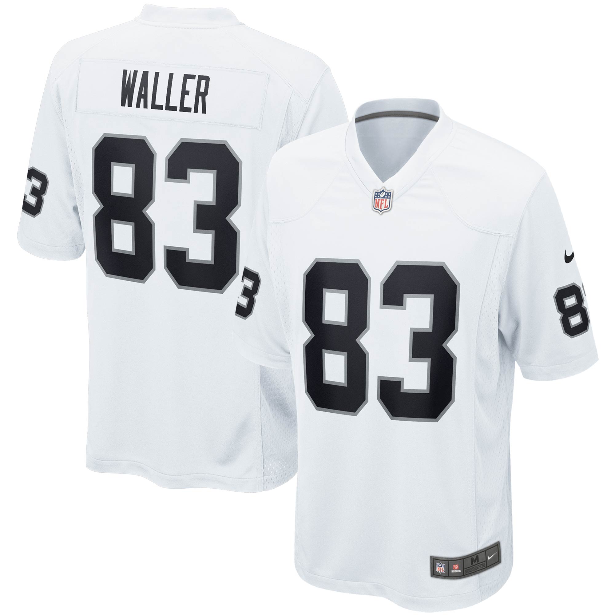 Las Vegas Raiders Darren Waller Nike White Game Jersey