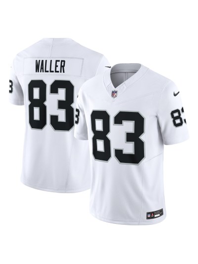 Las Vegas Raiders Darren Waller Nike White Vapor FUSE Limited Jersey 01