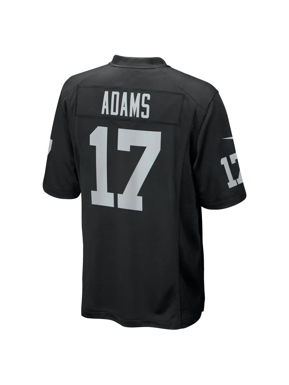 Las Vegas Raiders Davante Adams Nike Black Game Jersey