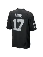 Las Vegas Raiders Davante Adams Nike Black Game Jersey