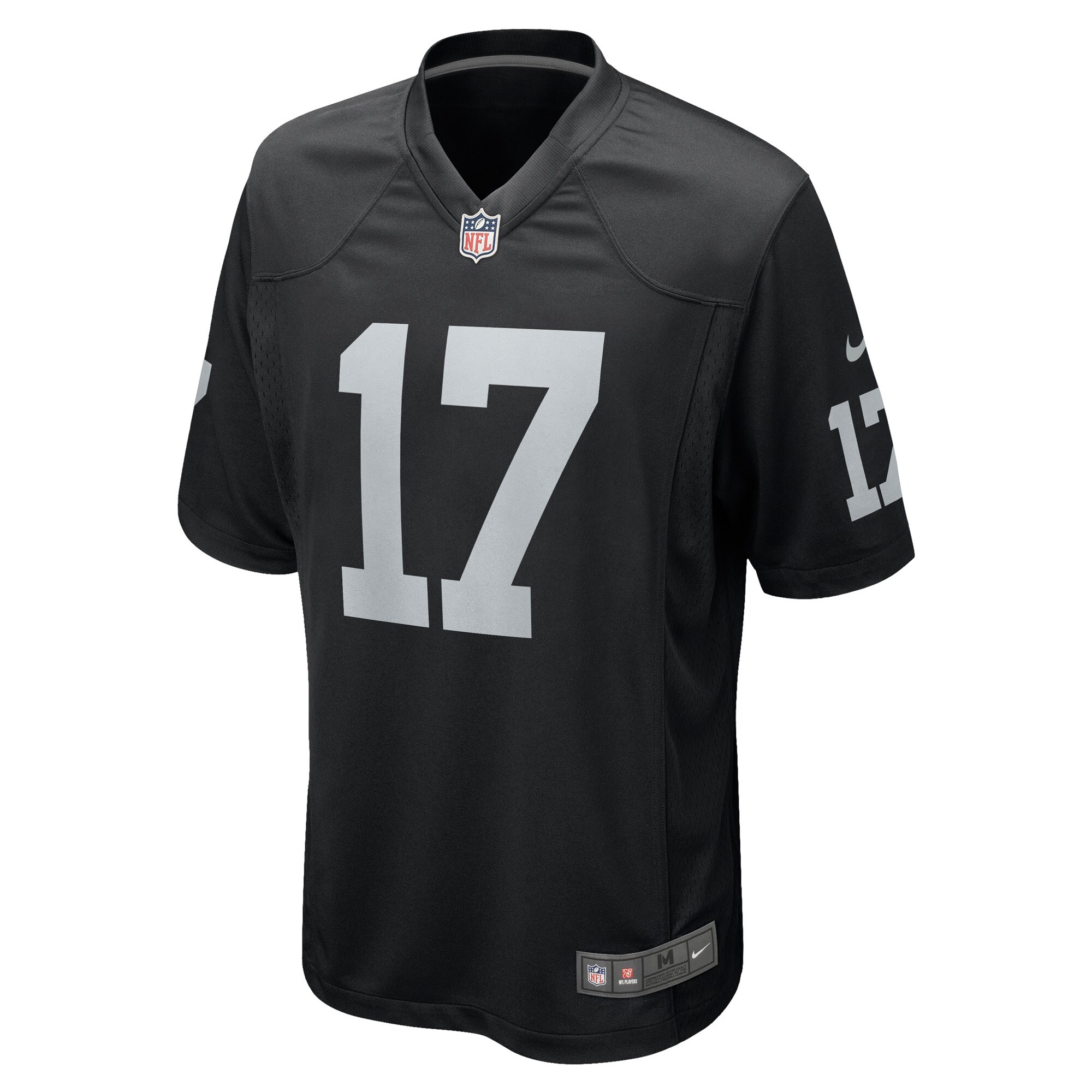 Las Vegas Raiders Davante Adams Nike Black Game Jersey