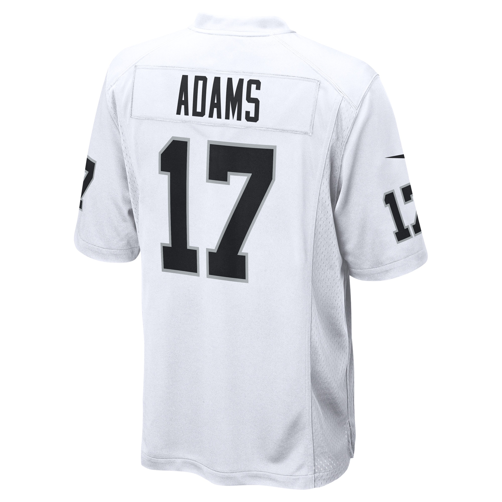 Las Vegas Raiders Davante Adams Nike White Game Jersey
