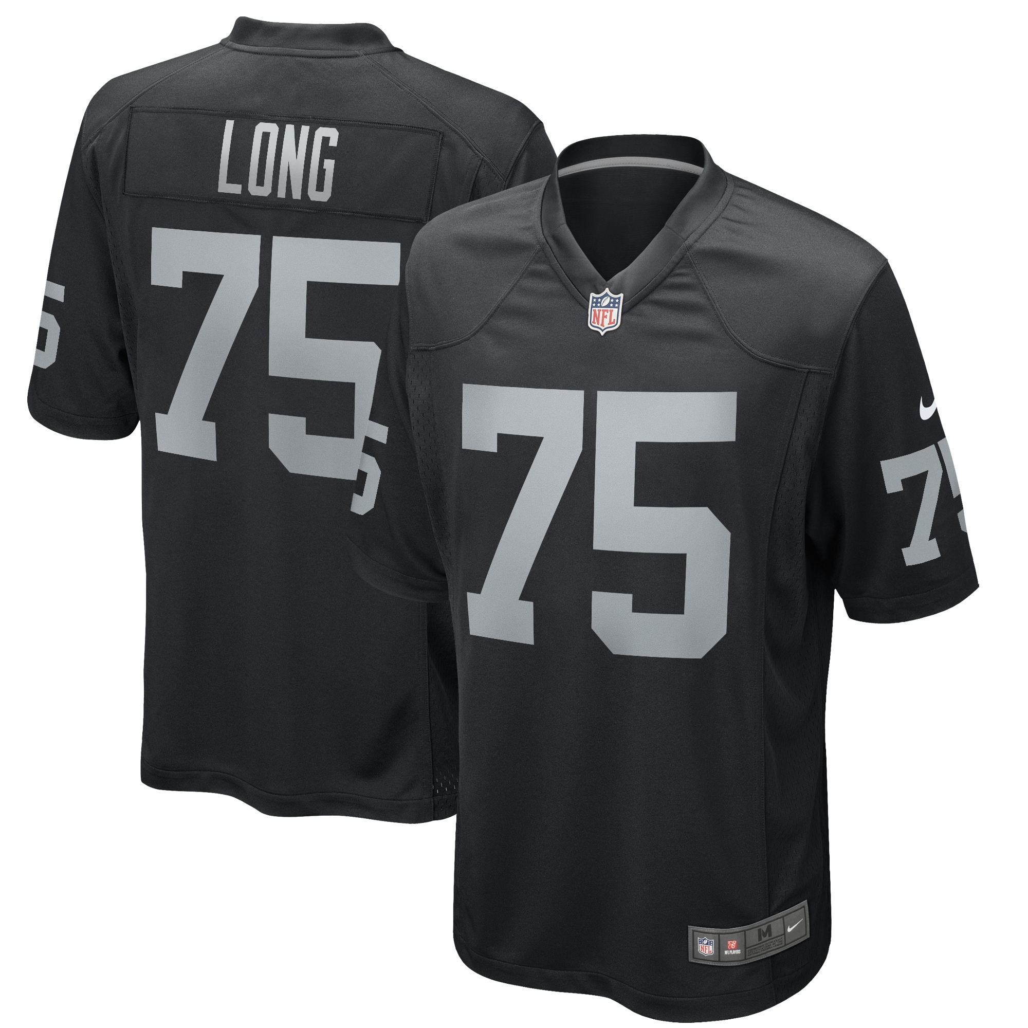 Las Vegas Raiders Howie Long Nike Black Game Retired Jersey