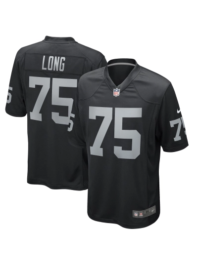 Las Vegas Raiders Howie Long Nike Black Game Retired Jersey 01