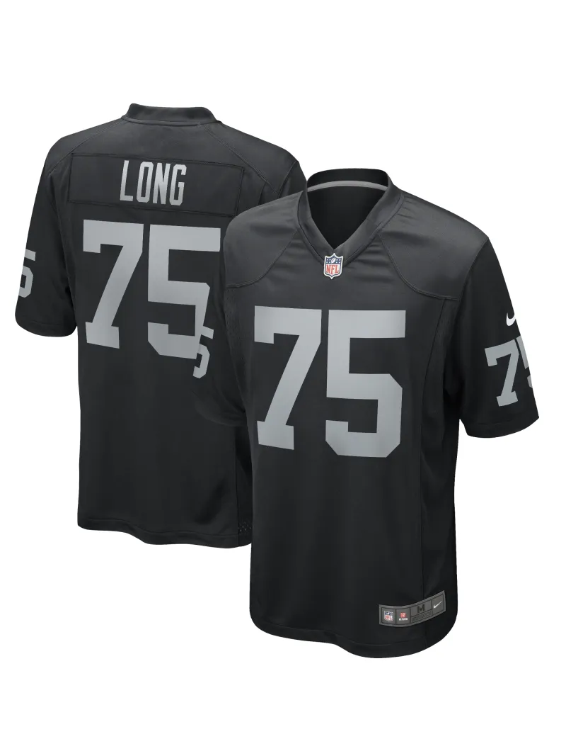 Las Vegas Raiders Howie Long Nike Black Game Retired Jersey